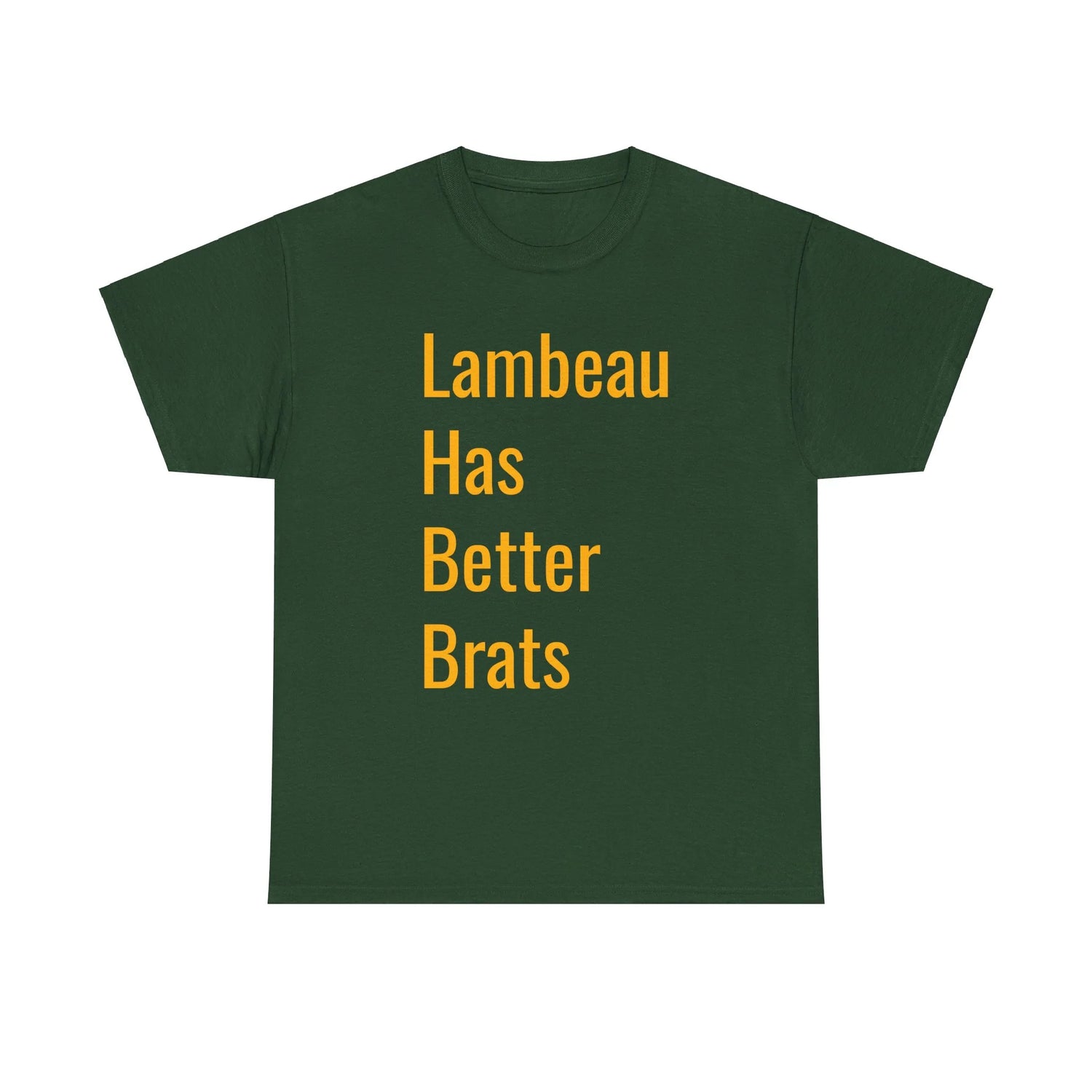 Lambeau has better brats