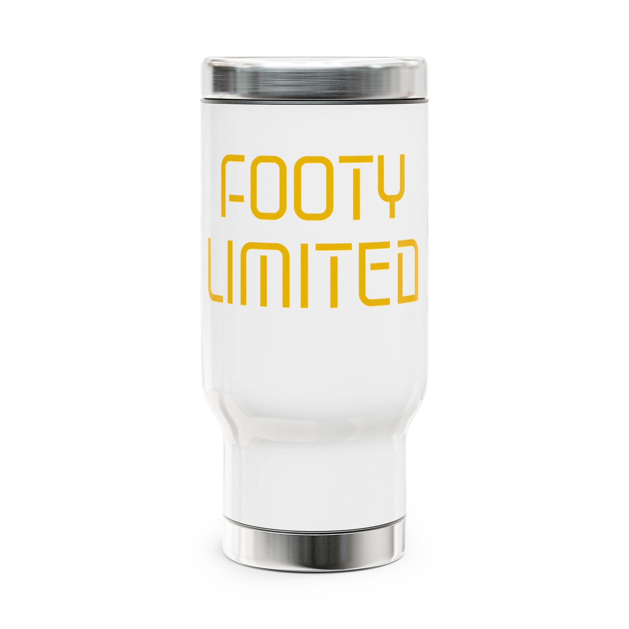 Footy Limited Stainless Steel Travel Mug - 14oz with Handle